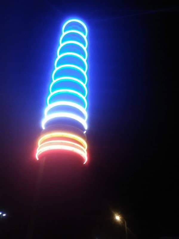 Electric Blue Tower Of Power - Image 1