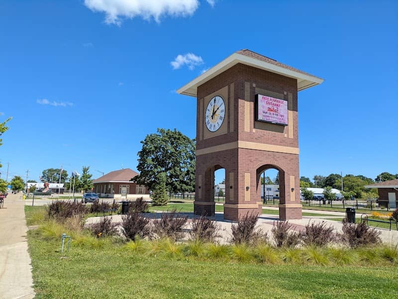 Kalkaska Station Clock Tower - Image 1