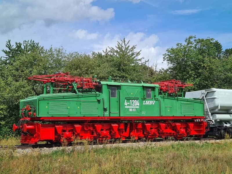 Denkmal Lausitzer Grubenbahn - Bergbaulokomotive 4-1204 - Image 1