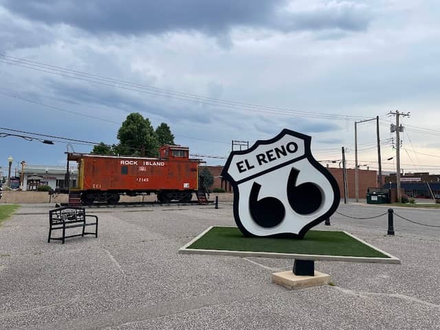 Route 66 El Reno sign - Image 2