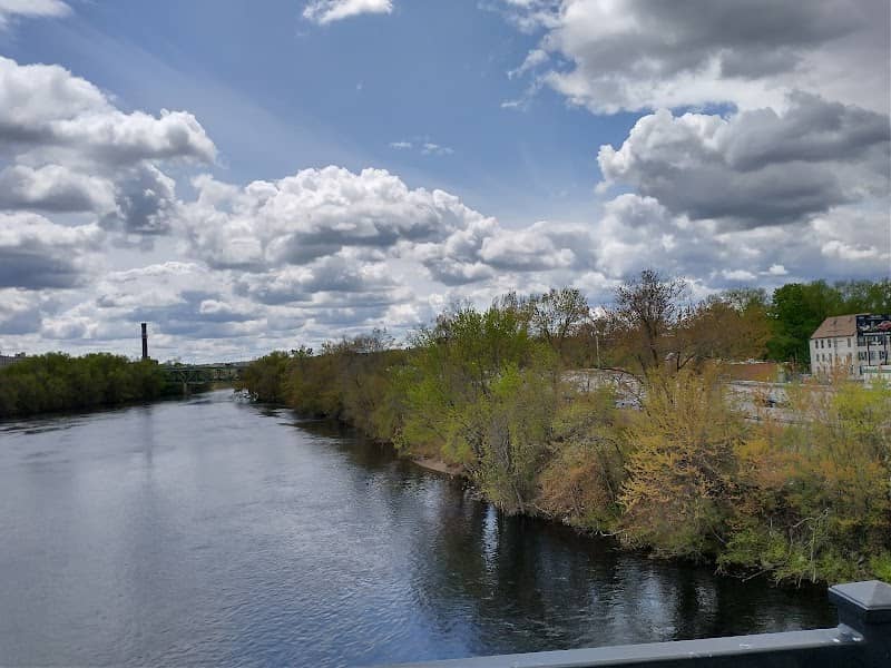 Hands Across the Merrimack Footbridge. - Image 3