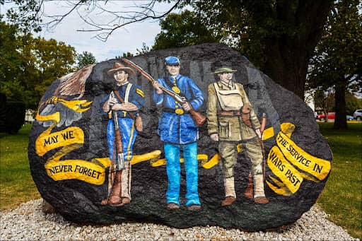 Wayne County Freedom Rock, Corydon Iowa - Image 1