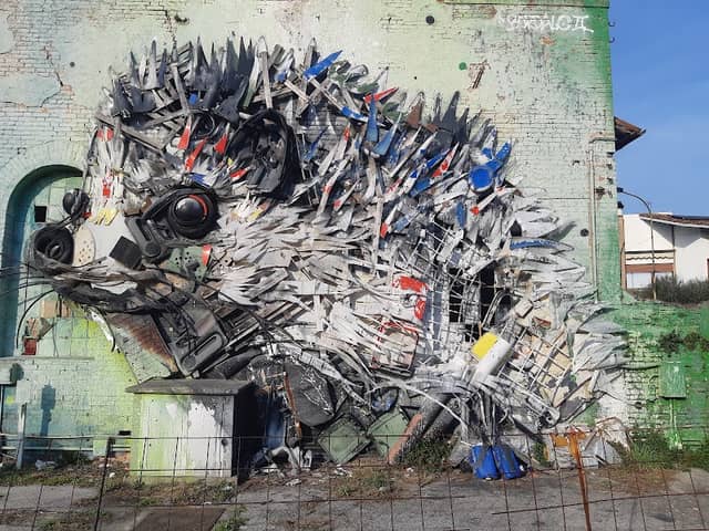 Hedgehog by Bordalo II - Image 2