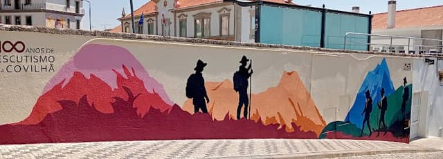 100 Years Scouting in Covilhā - Scouts Mural - Image 1
