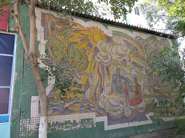 Mosaic panel Science - Image 1
