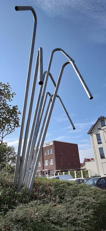 Kunstwerk “bevroren waterstralen” - Image 2