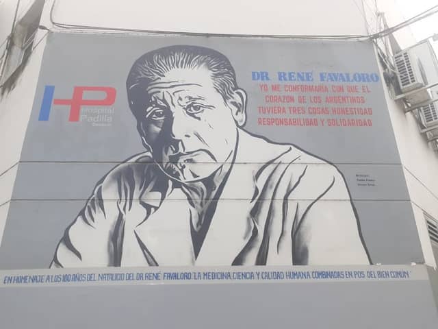 Mural Homenaje al Dr René Favaloro - Image 1