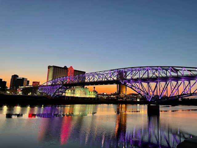 Bakowski Bridge of Lights on the Texas Street Bridge - Image 2