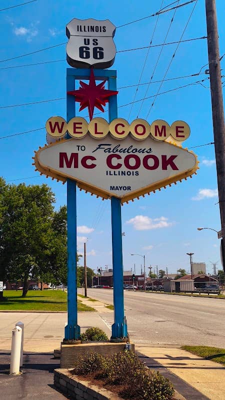 Welcome To Fabulous McCook Illinois Sign - Image 1