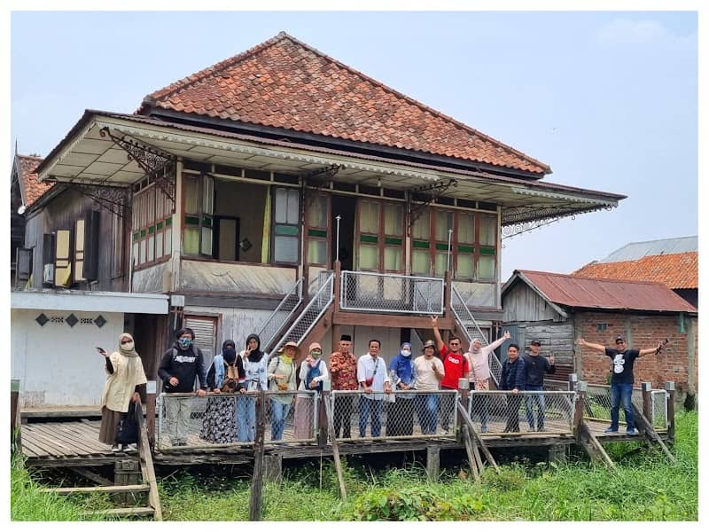 Oud Palémbang , Maleisische Kampoong " Pêrigi Laoet " - Image 1
