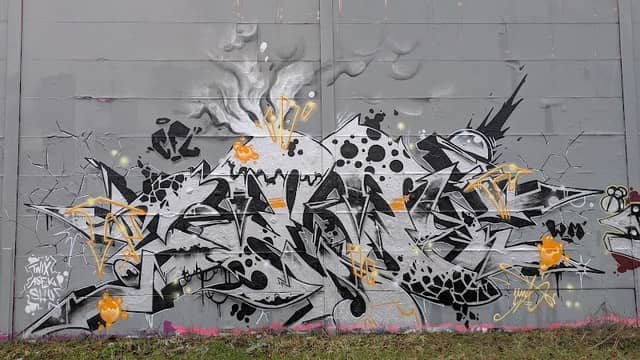 Lincolnwall Darmstadt (Graffiti-Kunst) - Image 1