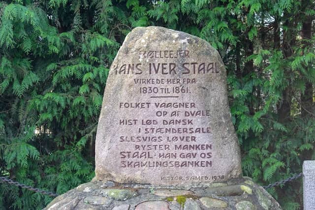 Mindesten for Hans Iver Staal - Image 2