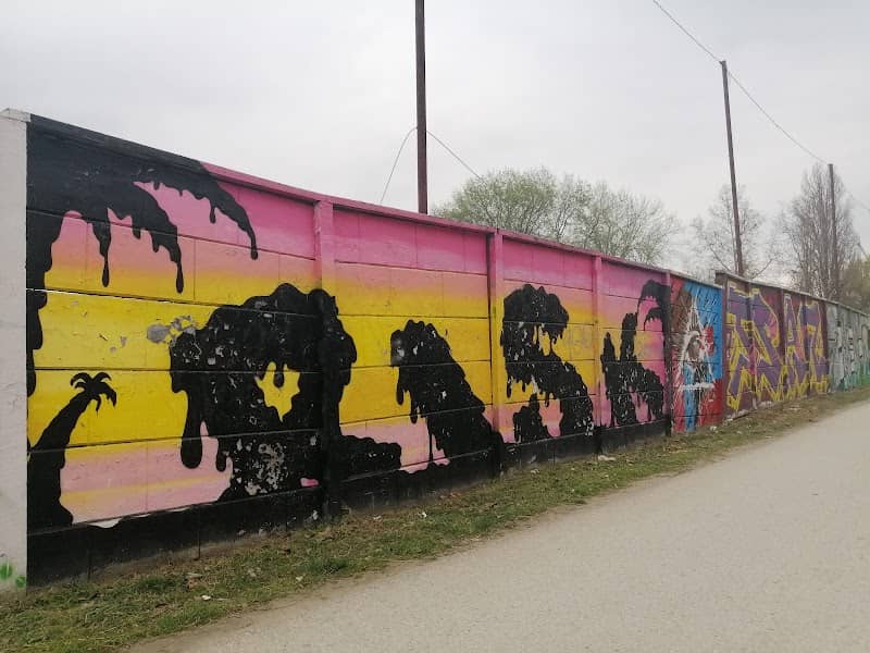 Grafitti Street Art "Jimi Hendrix" - Image 2