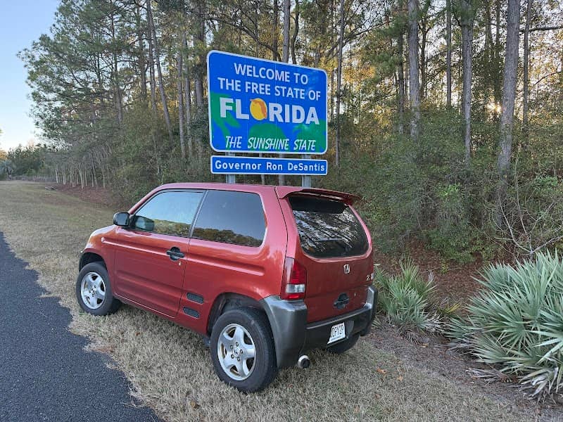 Welcome to the Free State of Florida Sign - Image 1