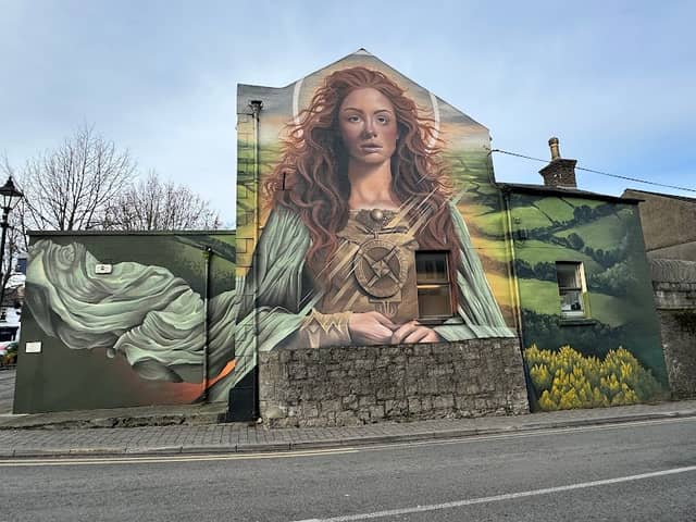 Saint Brigid mural by Mister Copy - Image 1