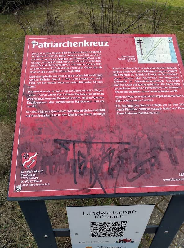 Das Patriarchenkreuz von Kürnach - Image 1