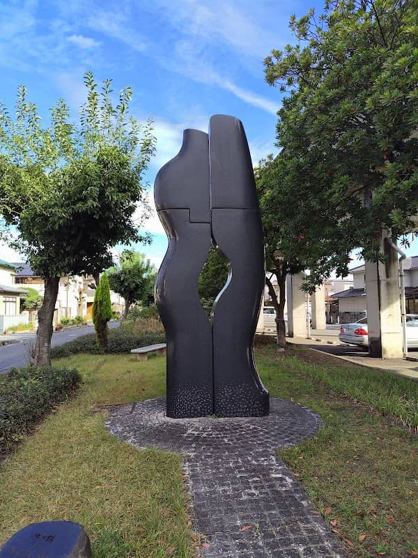 水島彫刻通り「水の精」速水史朗 - Image 1
