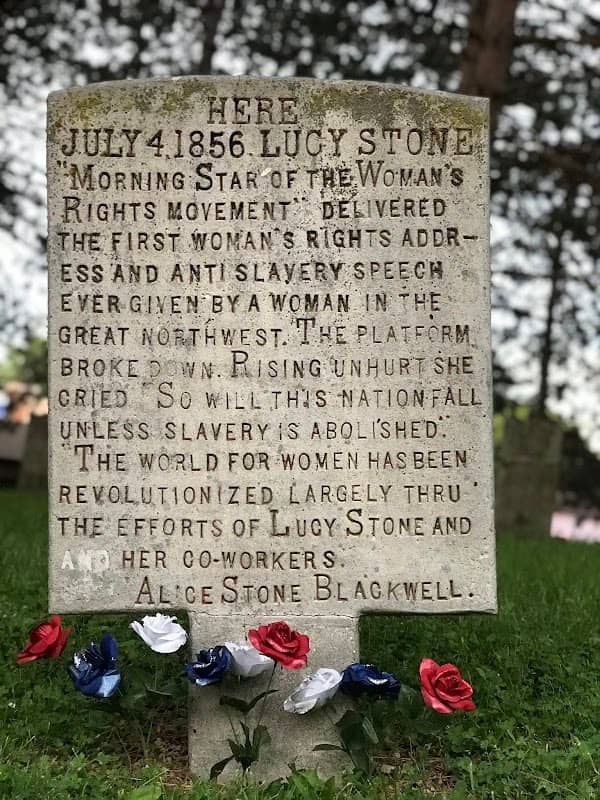 Lucy Stone Historical Marker - Image 1