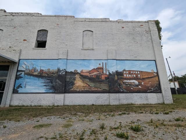 Roanoke Rapids Mural by Napoleon Hill - Image 2