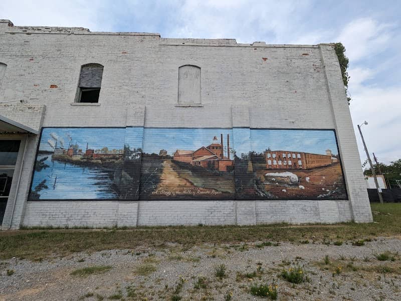 Roanoke Rapids Mural by Napoleon Hill - Image 2