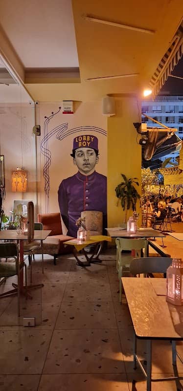 Lobby Boy Mural - Image 1