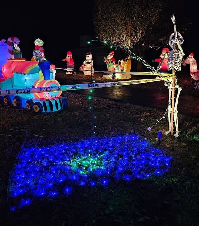 Beautiful Christmas/Halloween display - Image 3