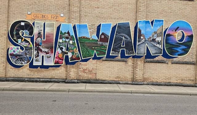 Greetings from Shawano Mural - Image 1