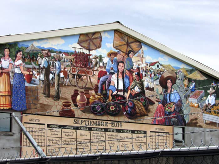 The Market - murals , Alpine, Texas. - Image 1
