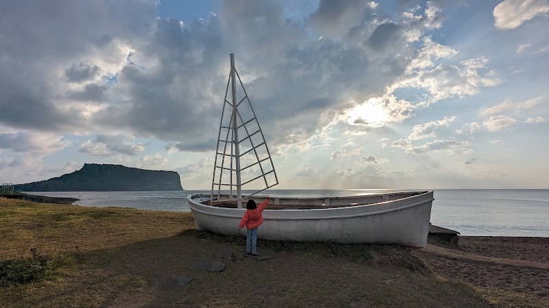 Small White Boat - Image 1