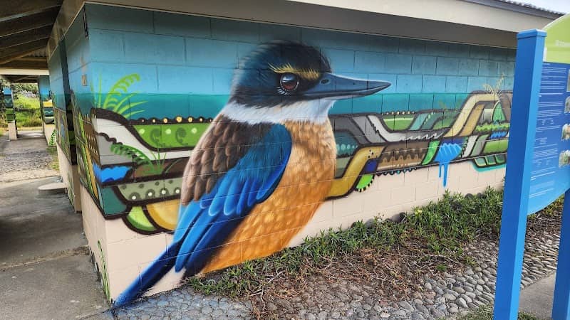 SWIFTMANTIS & Sean Duffell Murals - Te Horo Beach - Image 1