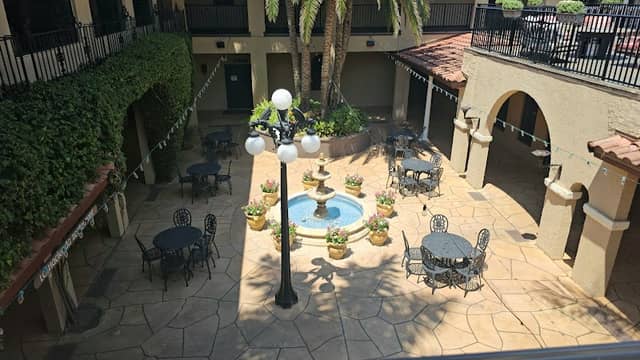 Plaza de las Palmas y La Fontana at Mission Inn and Resort. - Image 2