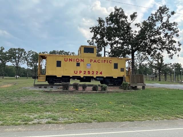 Burns Park Historical Union Pacific Caboose - Image 2