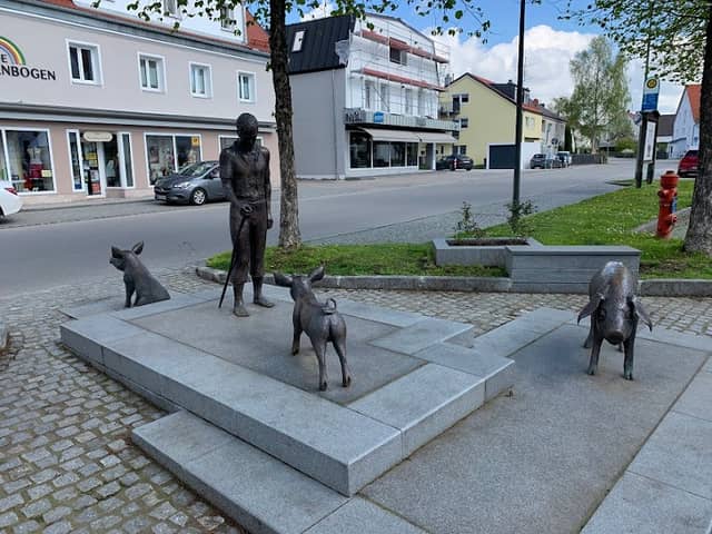 Skulptur "Schweinehirte" - Image 1