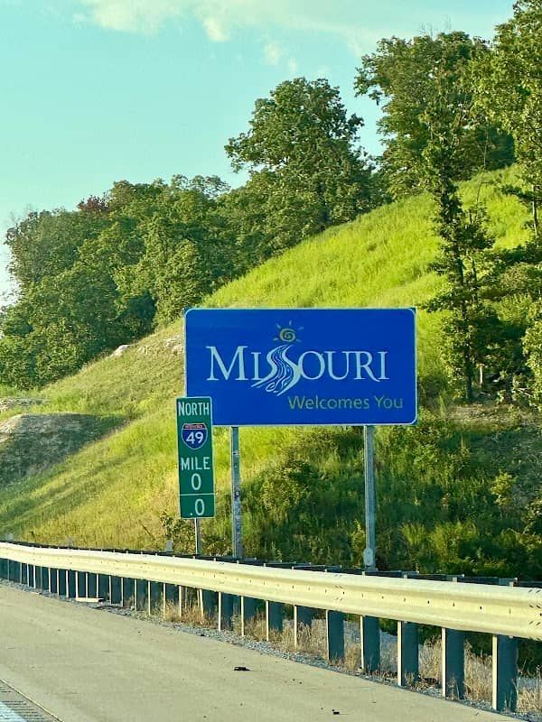 Welcome To Missouri Sign - Image 1