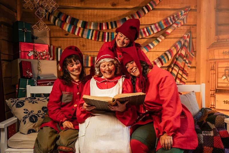 Mrs. Santa Claus Christmas Cottage - Image 1