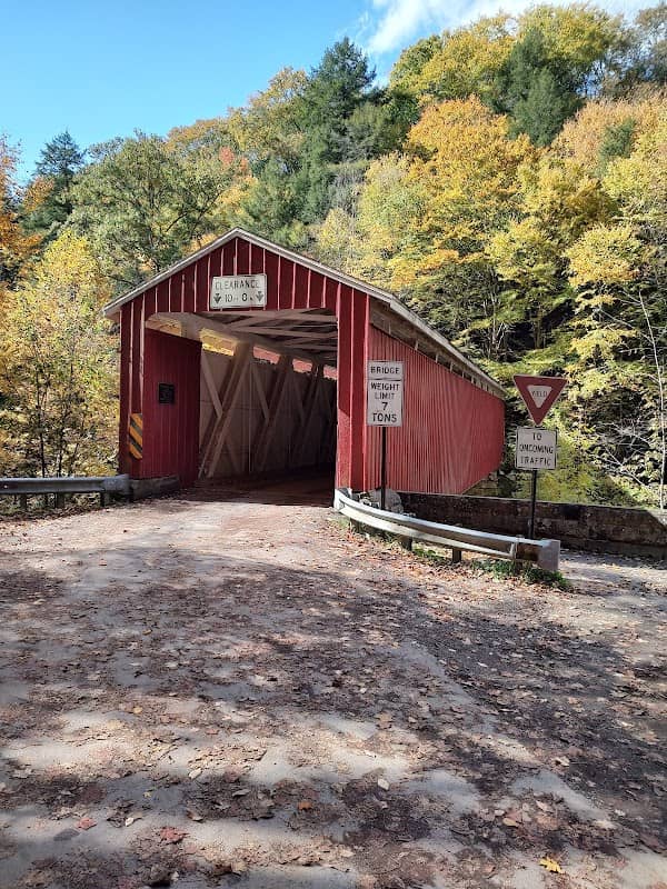 Historic McConnell's Mill Covered Bridge - Image 1