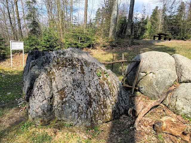 Picknick und Rastplatz ( Uf der Ebni ) mit Findlinge der Eiszeit - Image 1