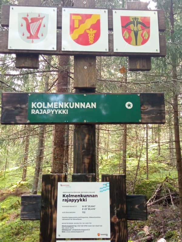 Kolmenkunnan rajapyykki - Image 1