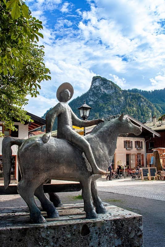 Rottwagen-Denkmal, Bronzeskulptur von H. Lang (2000) - Image 2