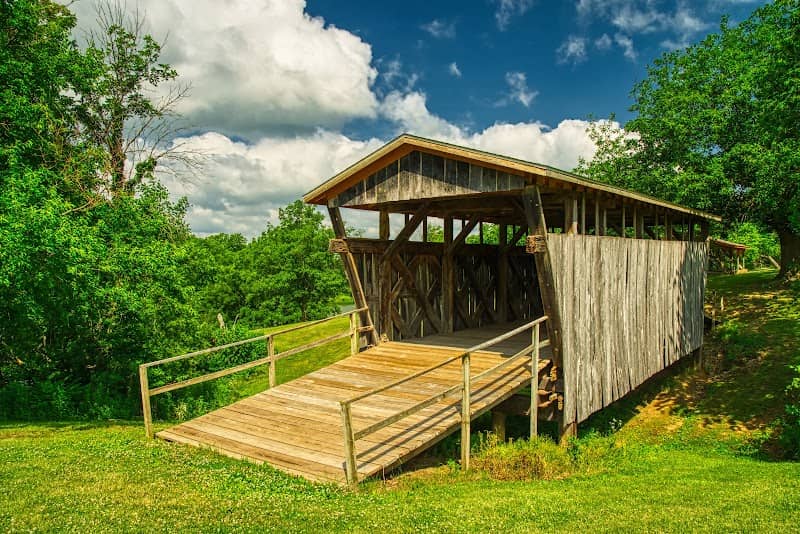 Historic Marysville Covered Bridge - Image 1