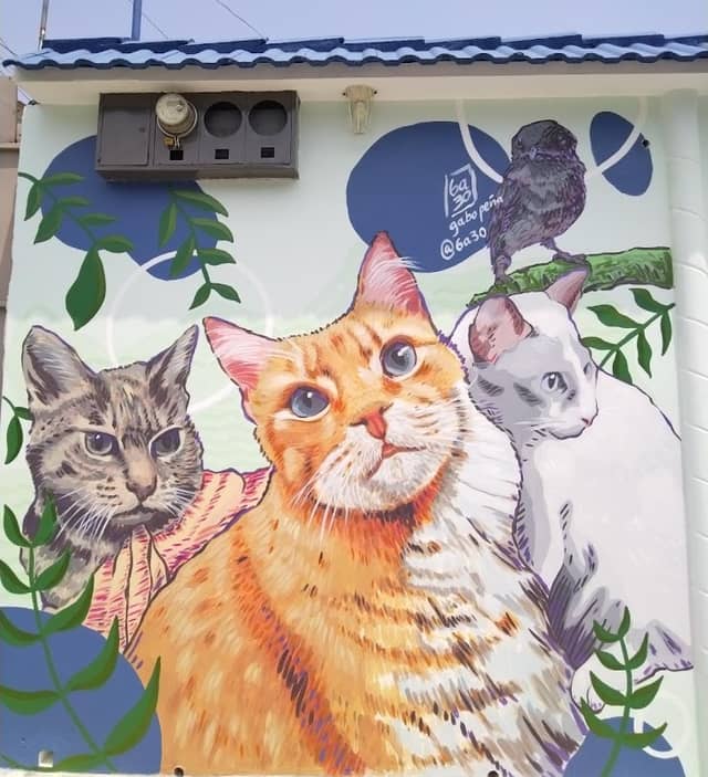 Mural gatitos Urdesa - Image 1