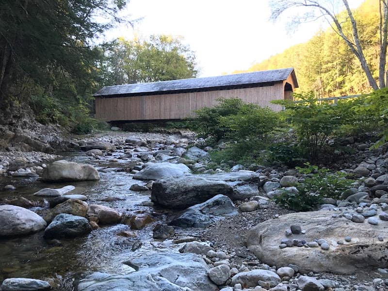 Historic Brown Covered Bridge - Image 2