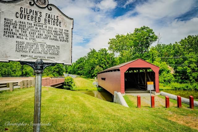 Gilpin's Falls Historic Covered Bridge - Image 2