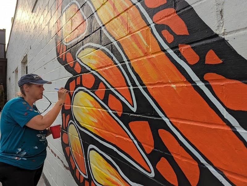 Just Add You Butterfly Mural - Image 1