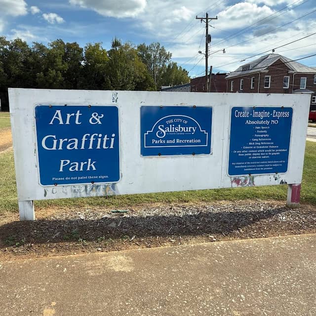 Salisbury Graffiti Wall - Image 1