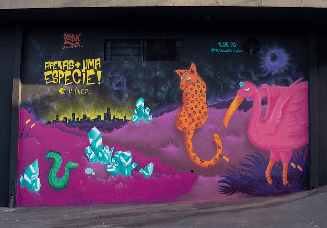 Graffiti projeto Muraliza Maringá - Artista Frank Paris - Image 1