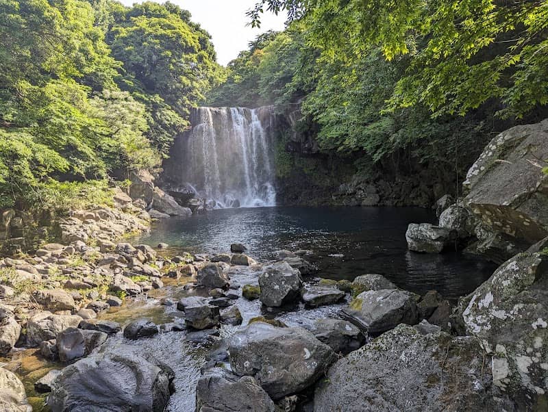 천제연 제2폭포 Cheonjeyeon 2nd waterfall - Image 1