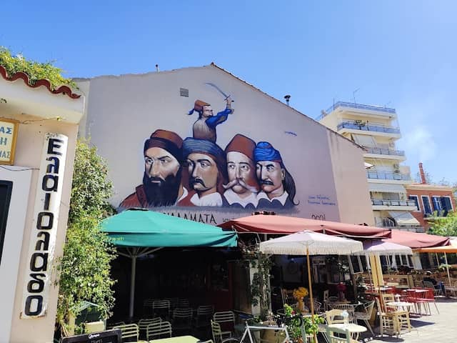 Skitsofrenis "Heroes of 1821" Mural - Image 2