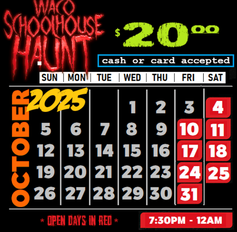 Waco SchoolHouse Haunt - Image 1