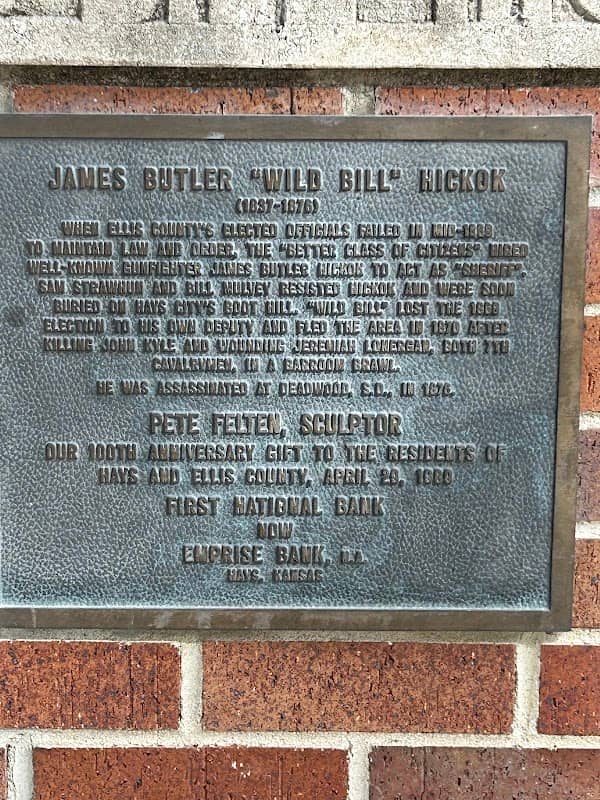 Wild Bill Hickok Statue - Image 1